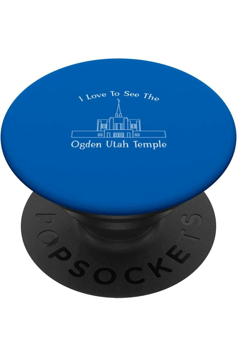 Ogden Utah Temple PopSockets Grip - Happy Style (English) US