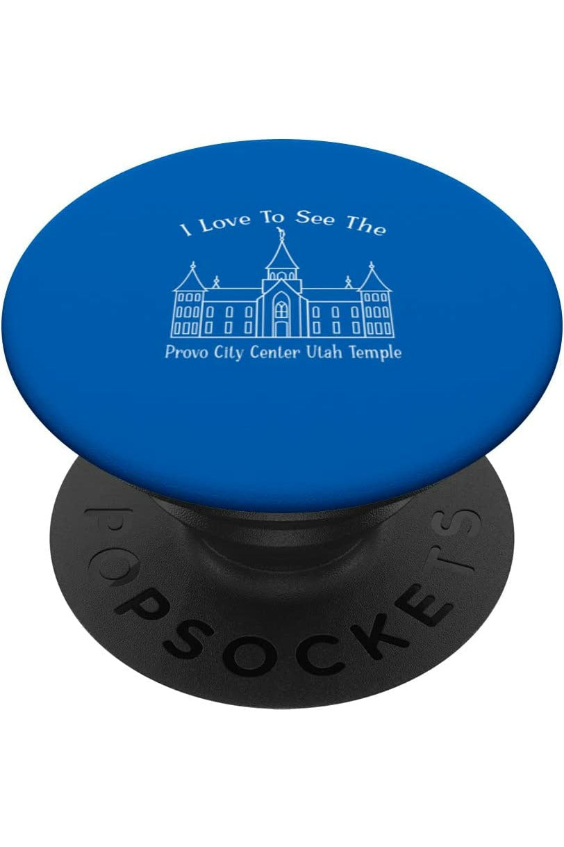Provo City Center Utah Temple PopSockets Grip - Happy Style (English) US