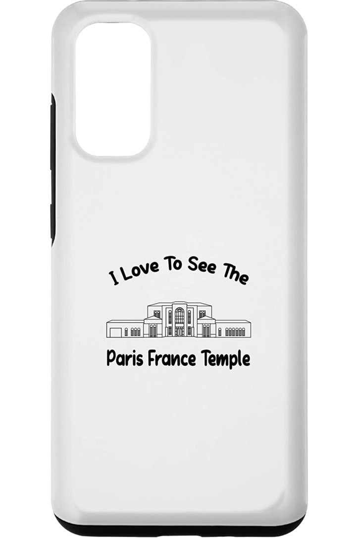 Paris France Temple Samsung Phone Cases - Primary Style (English) US