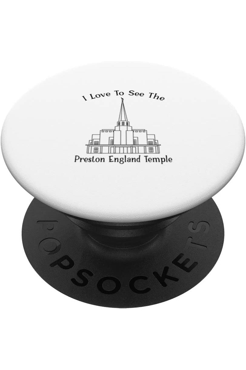 Preston England Temple PopSockets Grip - Happy Style (English) US
