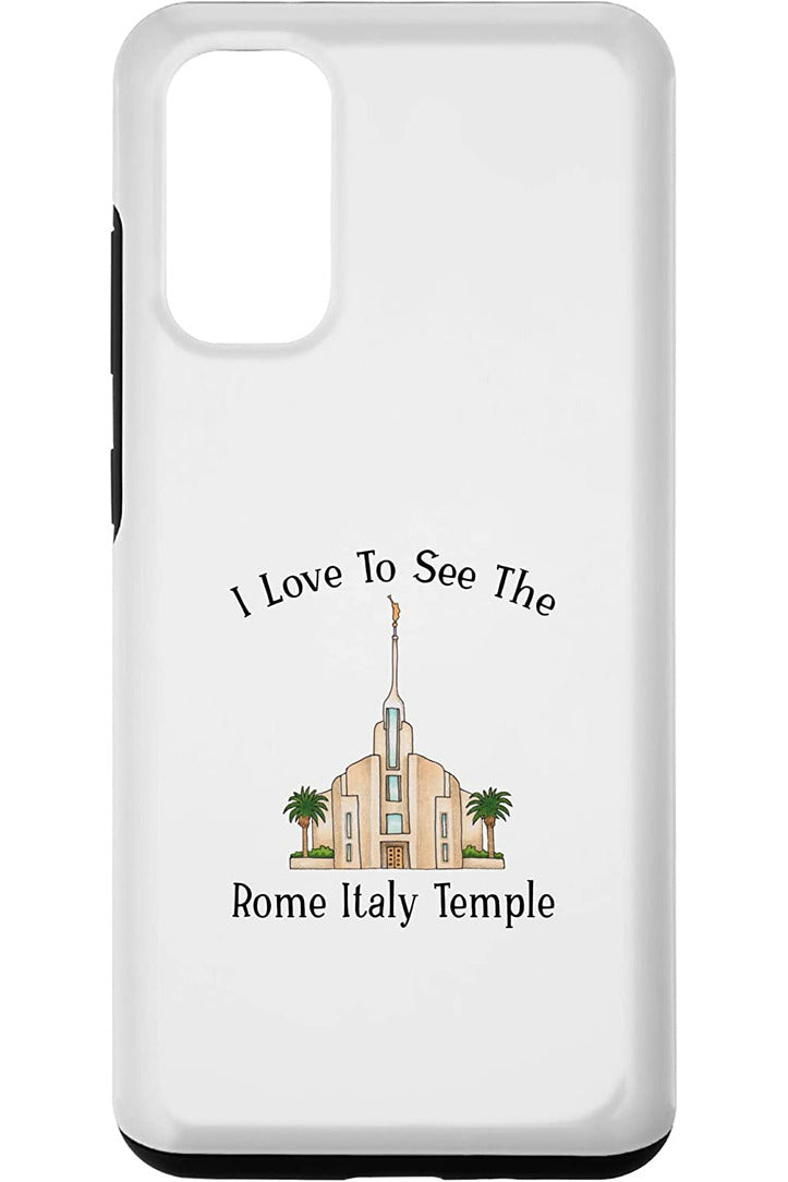 Rome Italy Temple Samsung Phone Cases - Style (English) US