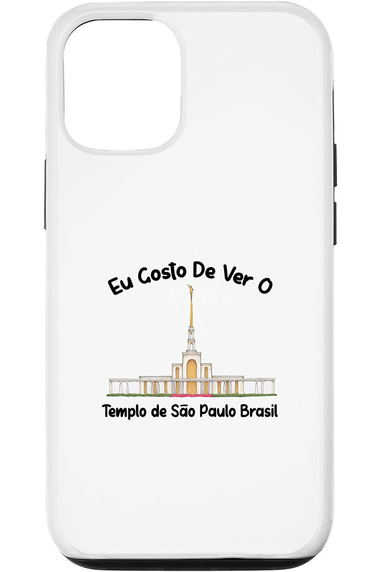 Templo de Manaus Brasil Apple iPhone Cases - Primary Style (Portuguese) US