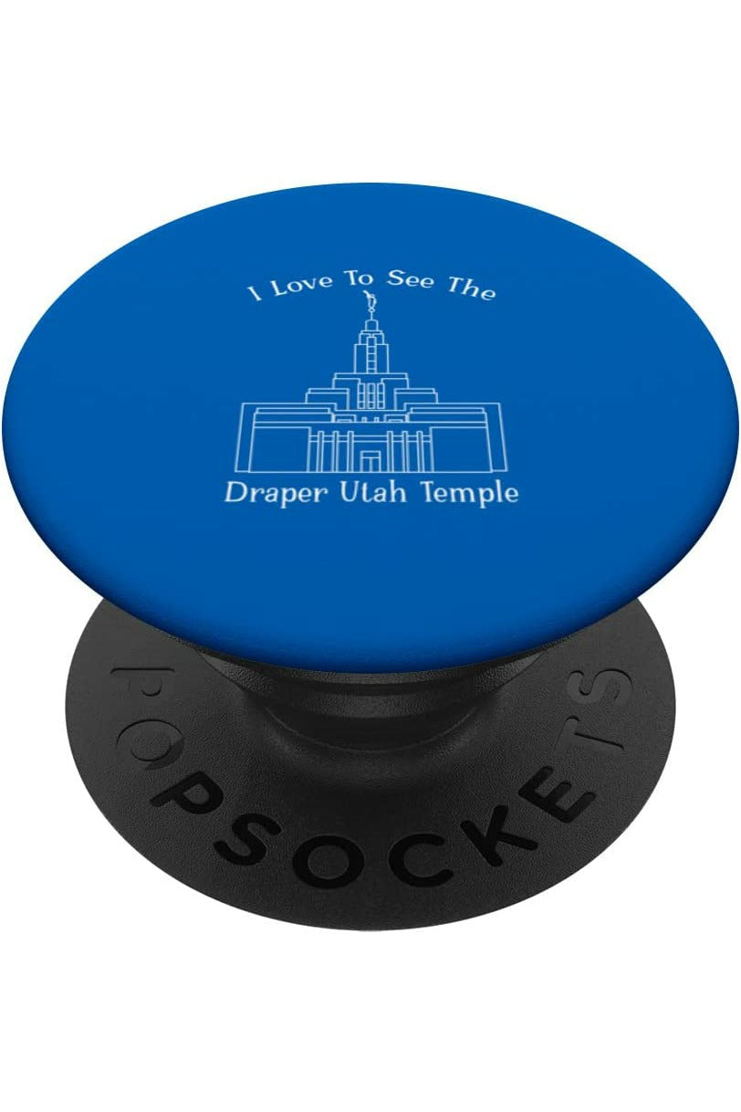 Draper Utah Temple PopSockets Grip - Happy Style (English) US
