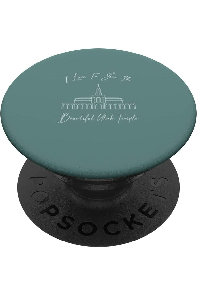 Bountiful Utah Temple PopSockets Grip - Calligraphy Style (English) US