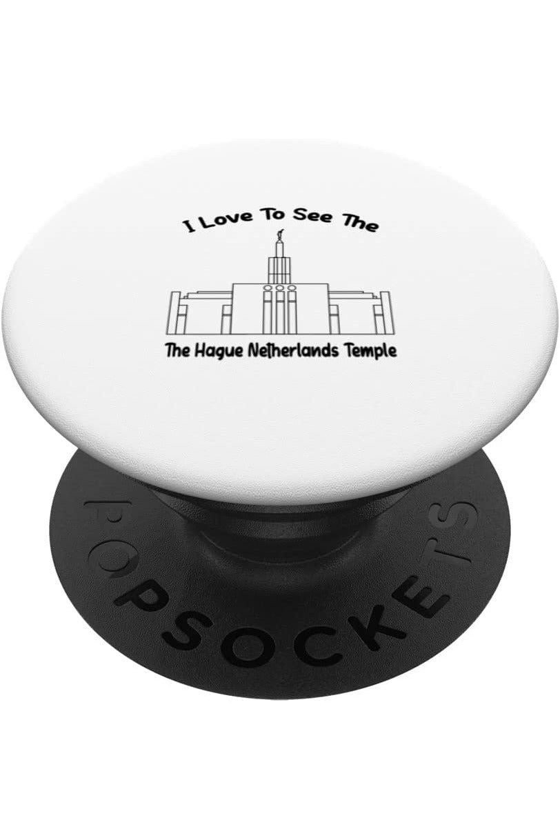 Der Haag Niederlande Tempel, ich liebe meinen Tempel zu sehen, PopSocket