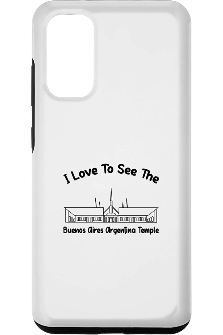 Buenos Aires Argentina Temple Samsung Phone Cases - Primary Style (English) US