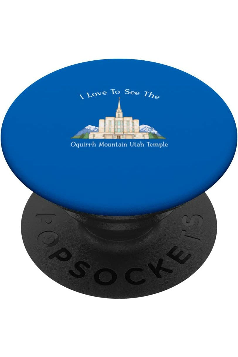 Oquirrh Mountain Utah Temple PopSockets Grip - Happy Style (English) US