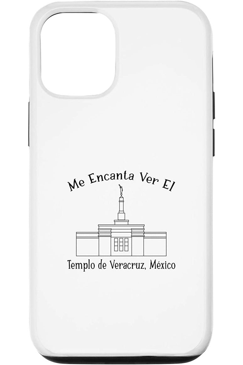 Veracruz Mexico Temple Apple iPhone Cases - Happy Style (Spanish) US
