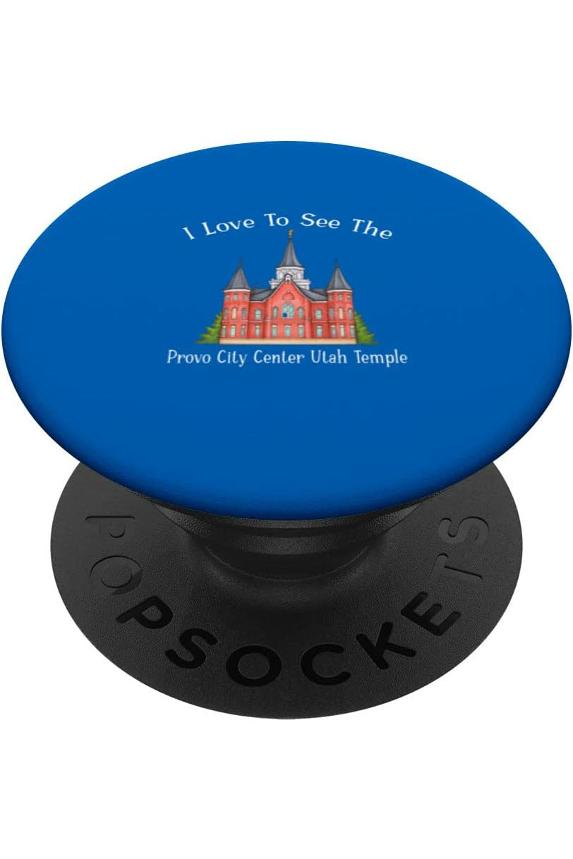 Provo City Center Utah Temple PopSockets Grip - Happy Style (English) US