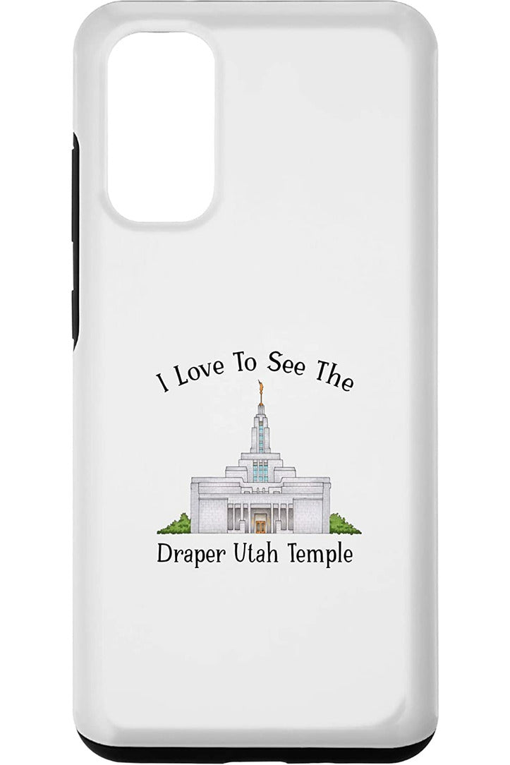 Draper Utah Temple Samsung Phone Cases - Happy Style (English) US