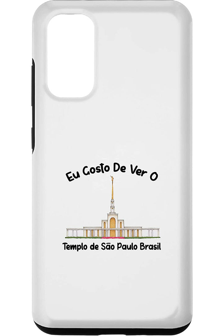Templo de Manaus Brasil Samsung Phone Cases - Primary Style (Portuguese) US