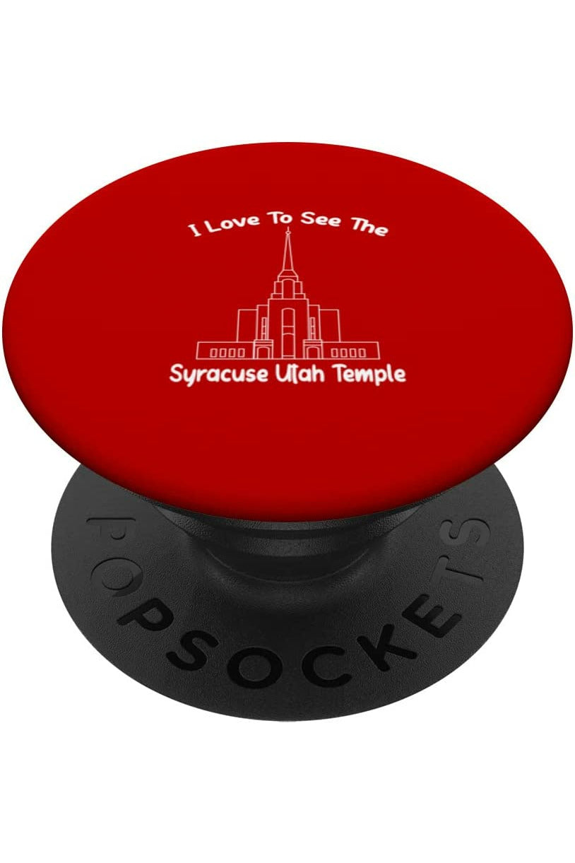 Syracuse Utah Temple PopSockets Grip - Primary Style (English) US
