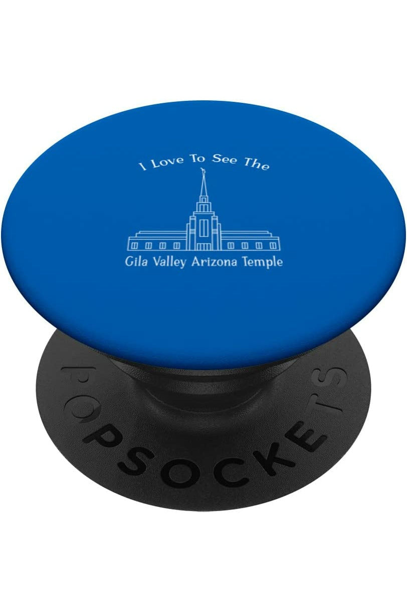 Gila Valley Arizona Temple PopSockets Grip - Happy Style (English) US