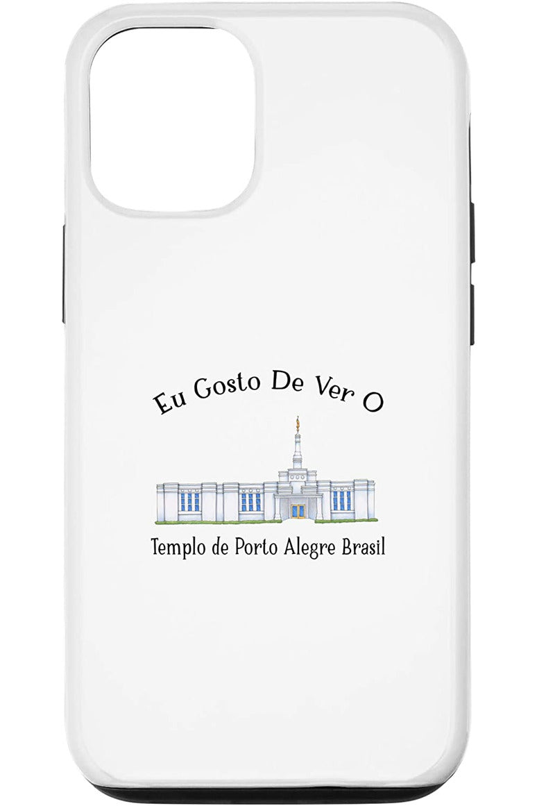 Templo de Manaus Brasil Apple iPhone Cases - Happy Style (Portuguese) US