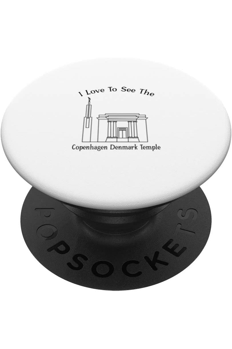 Copenaghen Danimarca Tempio, amo vedere il mio tempio, felice PopSocket