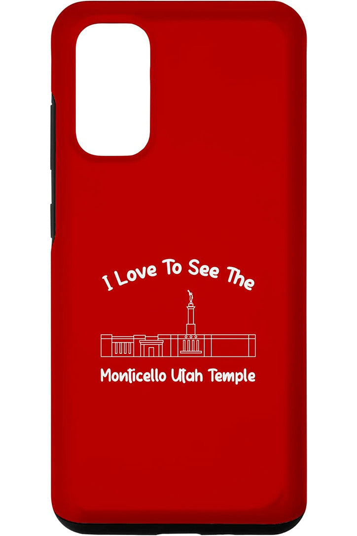 Monticello Utah Temple Samsung Phone Cases - Primary Style (English) US