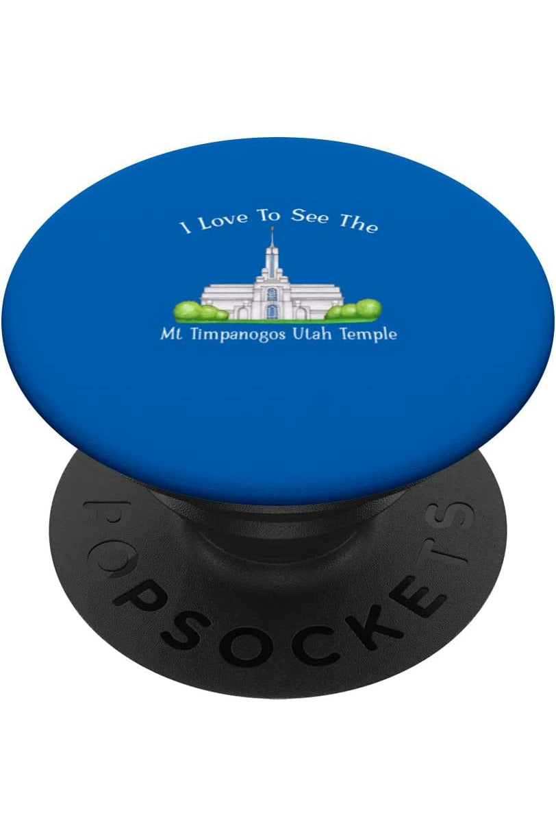 Mt Timpanogos Utah Temple PopSockets Grip - Happy Style (English) US