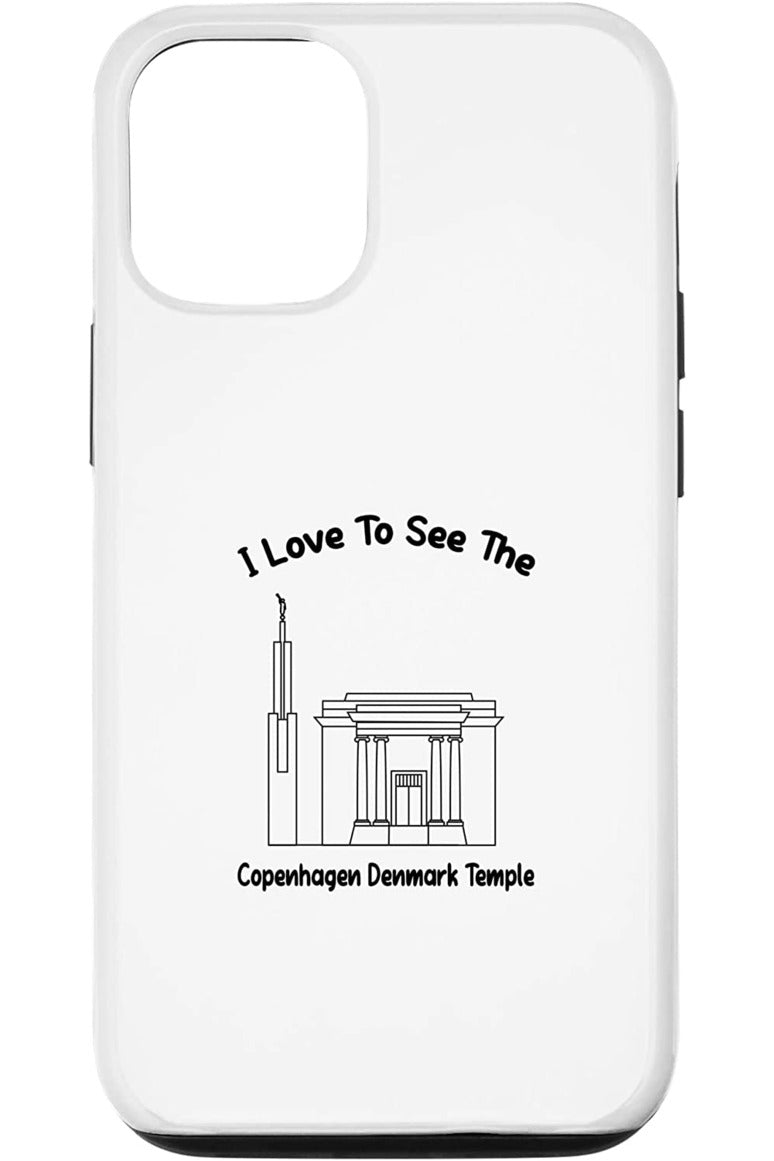 Copenhagen Denmark Temple Apple iPhone Cases - Primary Style (English) US