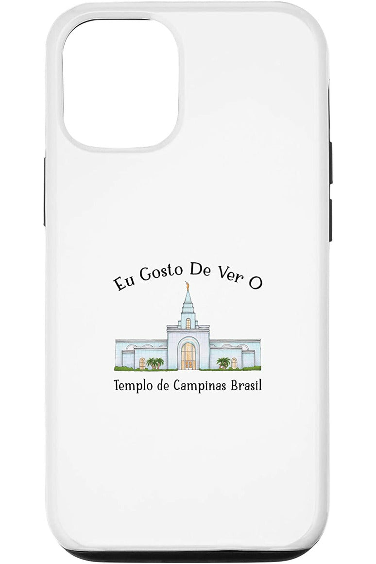 Templo de Manaus Brasil Apple iPhone Cases - Happy Style (Portuguese) US