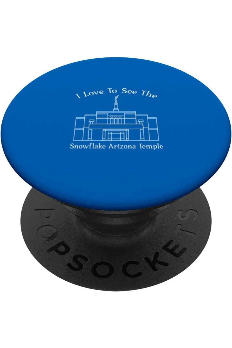 Snowflake Arizona Temple PopSockets Grip - Happy Style (English) US
