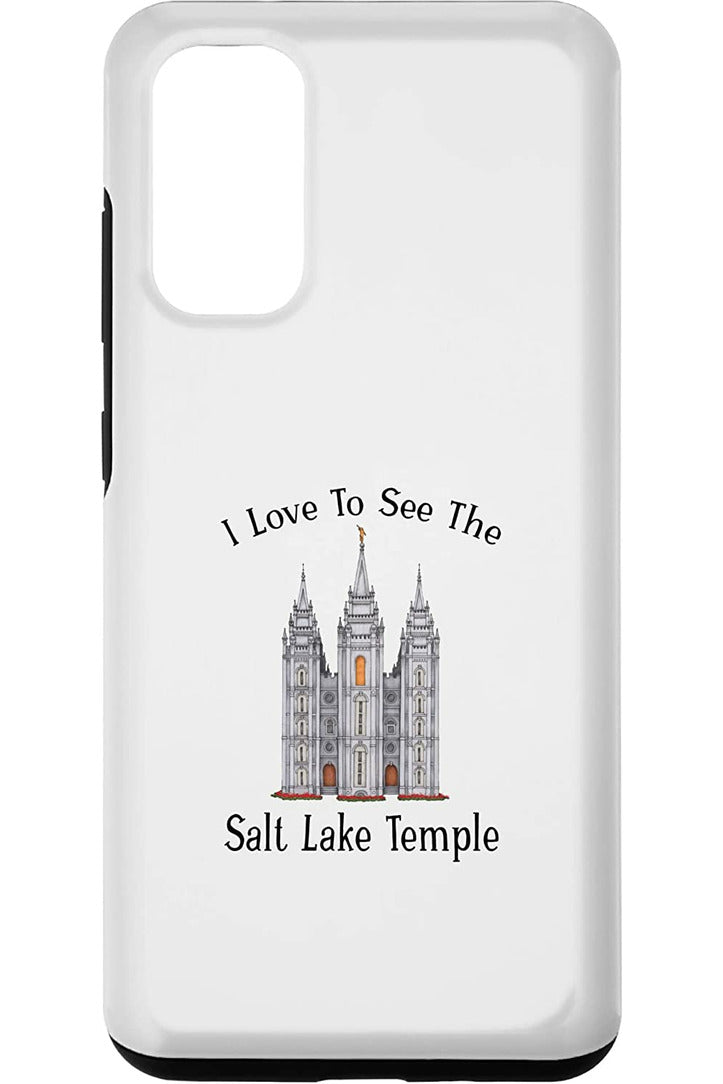 Salt Lake Temple Samsung Phone Cases - Happy Style (English) US