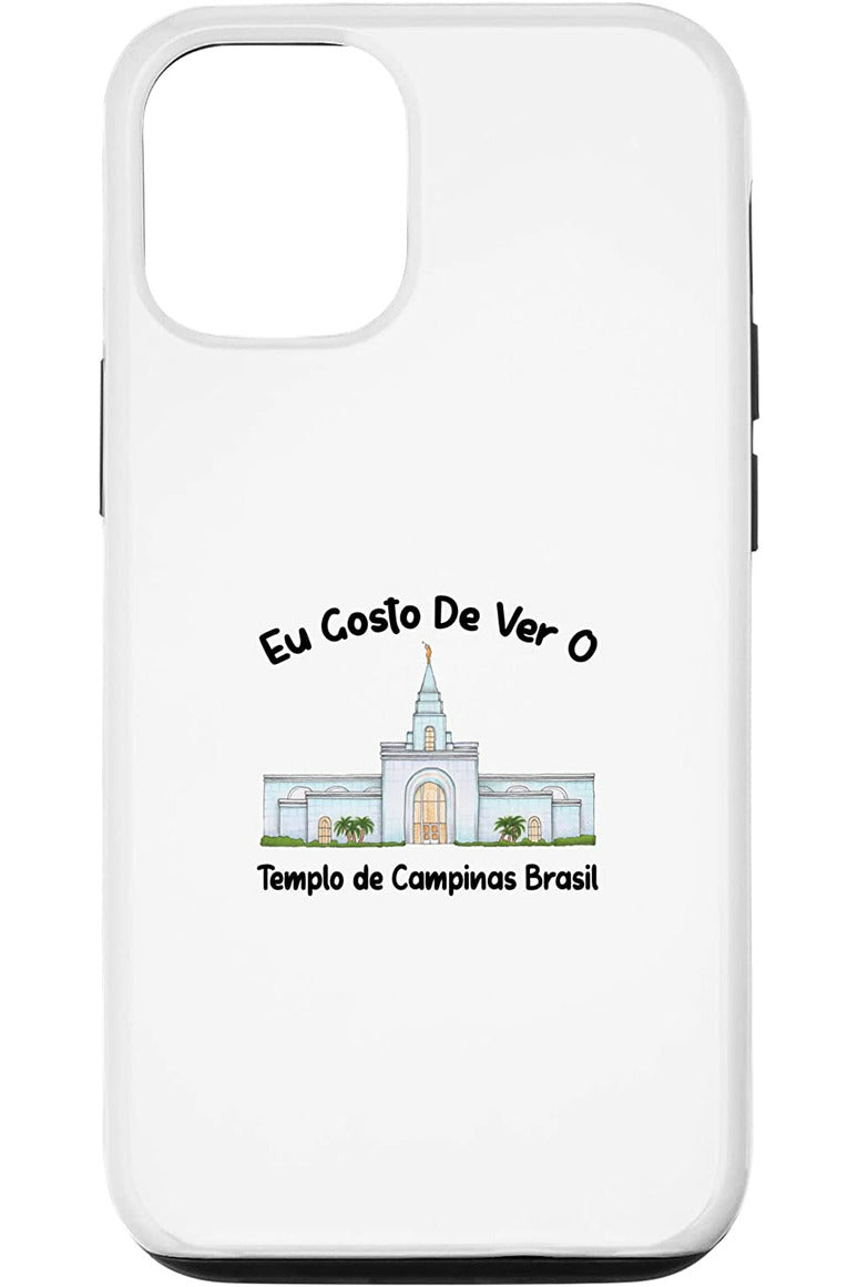 Templo de Manaus Brasil Apple iPhone Cases - Primary Style (Portuguese) US