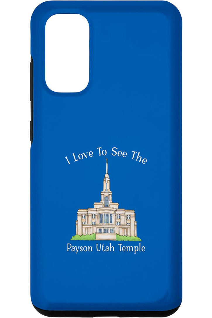 Payson Utah Temple Samsung Phone Cases - Happy Style (English) US