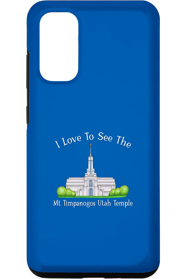 Mt Timpanogos Utah Temple Samsung Phone Cases - Happy Style (English) US