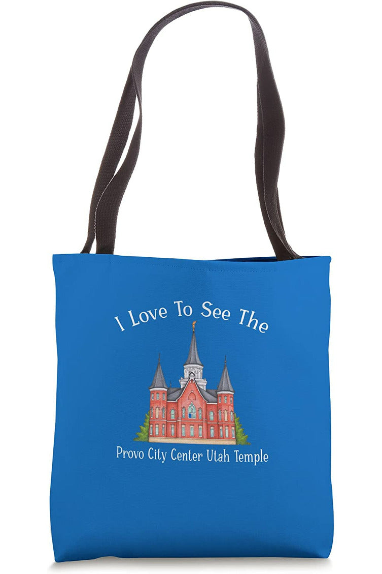 Provo City Center Utah Temple Tote Bag - Happy Style (English) US