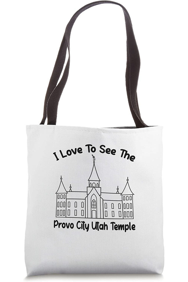 Provo City Center Utah Temple Tote Bag - Style (English) US