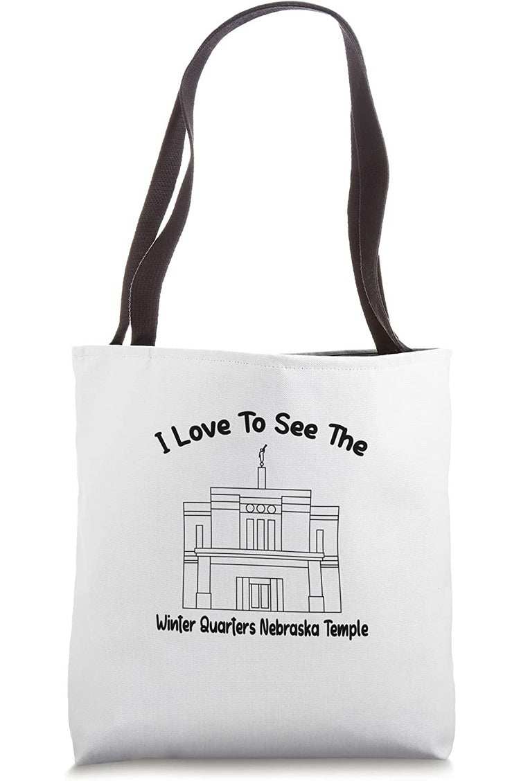 Winter Quarters Nebraska Temple Tote Bag - Primary Style (English) US