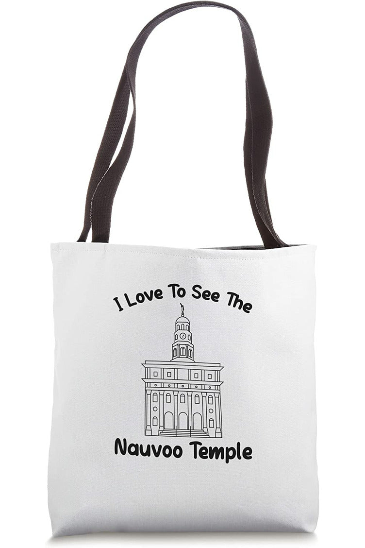 Nauvoo Illinois Temple Tote Bag - Primary Style (English) US