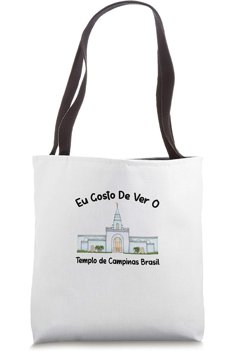 Templo de Manaus Brasil Tote Bag - Primary Style (Portuguese) US