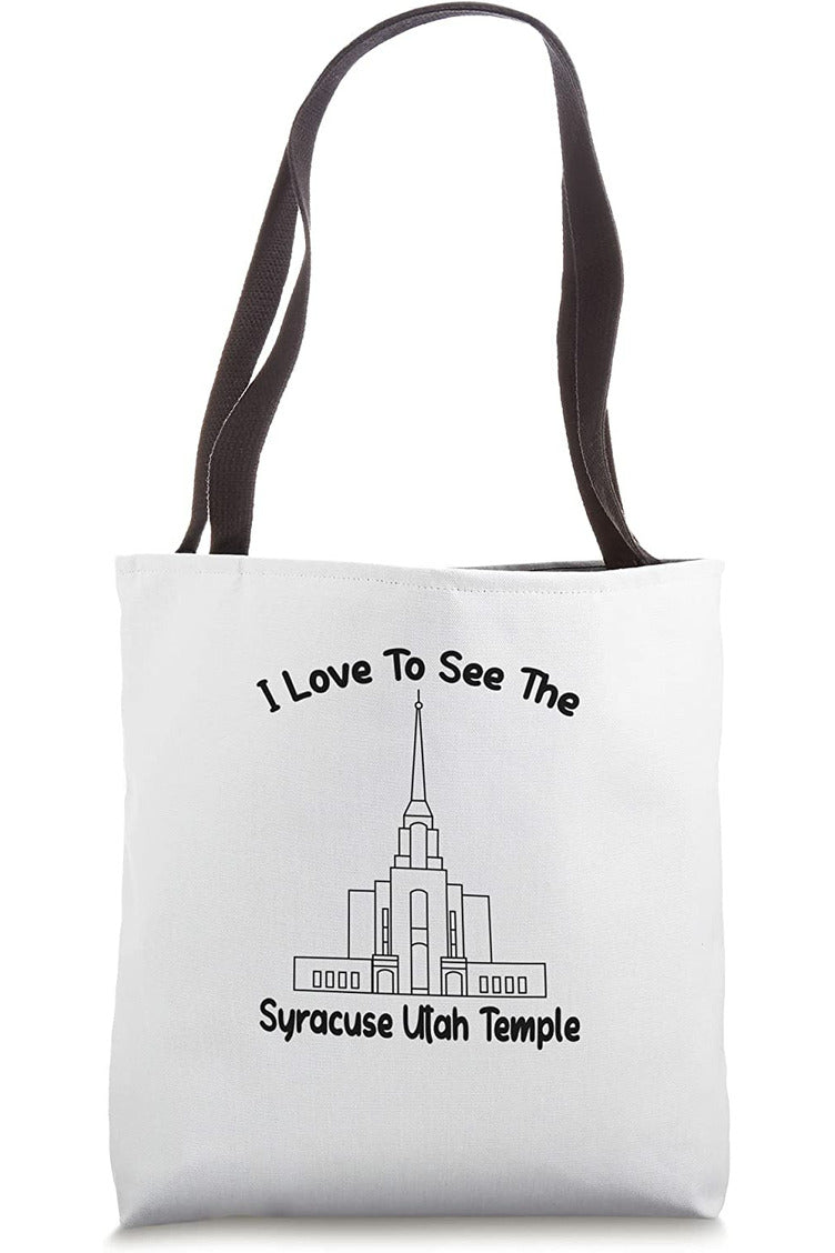 Syracuse Utah Temple Tote Bag - Primary Style (English) US