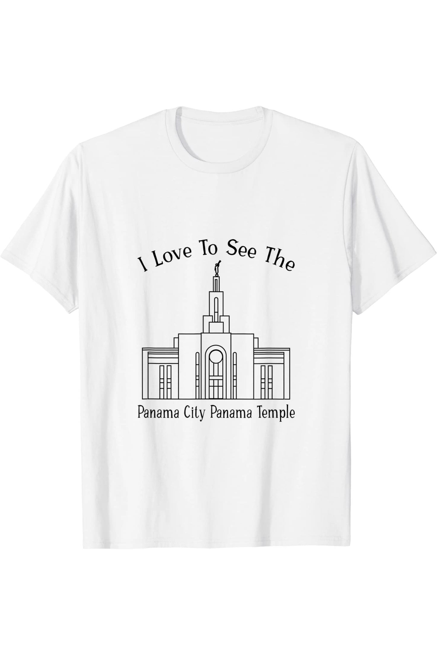 Panama City Panama Temple T-Shirt - Happy Style (English) US