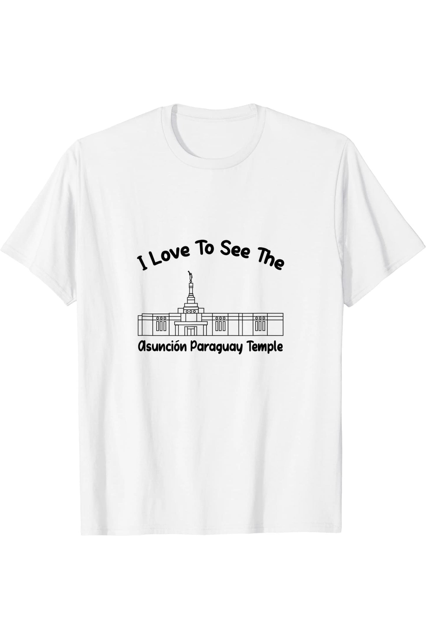Asuncion Paraguay Temple T-Shirt - Primary Style (English) US