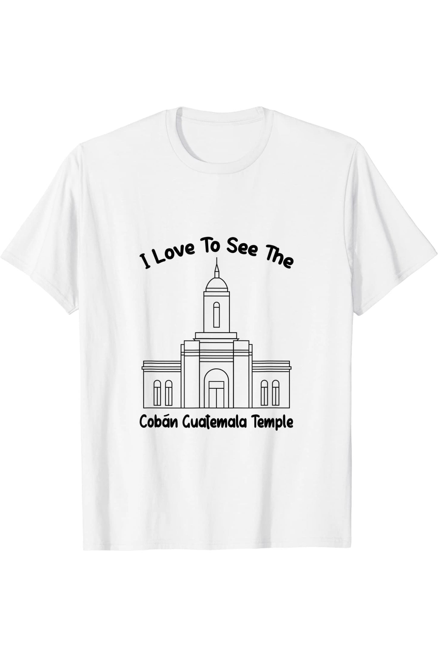 Coban Guatemala Temple T-Shirt - Primary Style (English) US