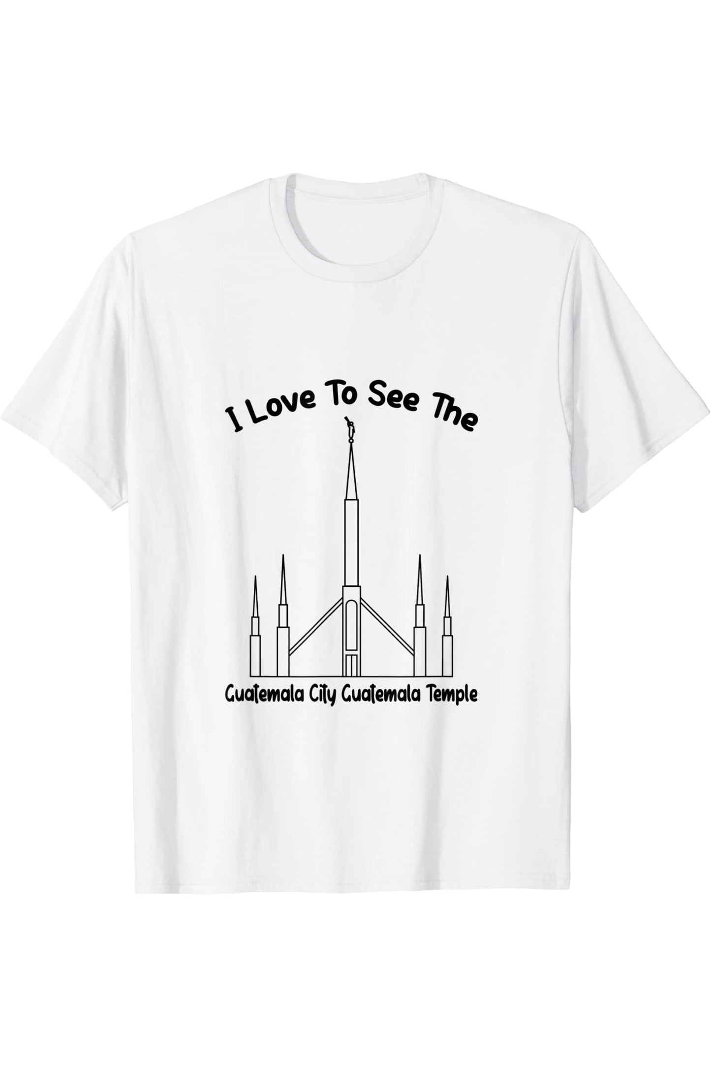 Guatemala City Guatemala Temple T-Shirt - Primary Style (English) US