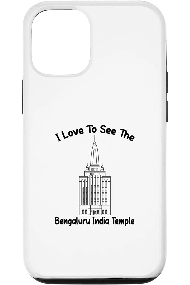 Bengaluru India Temple Apple iPhone Cases - Primary Style (English) US