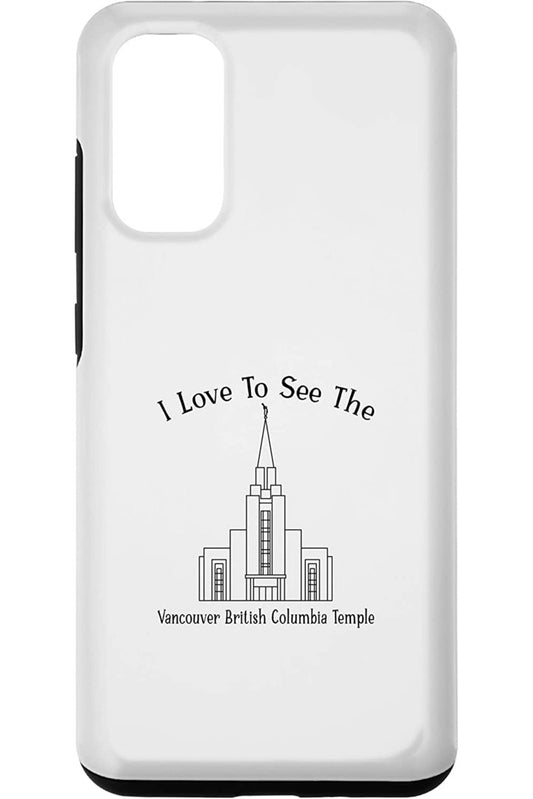 Vancouver British Columbia Temple Samsung Phone Cases - Happy Style (English) US