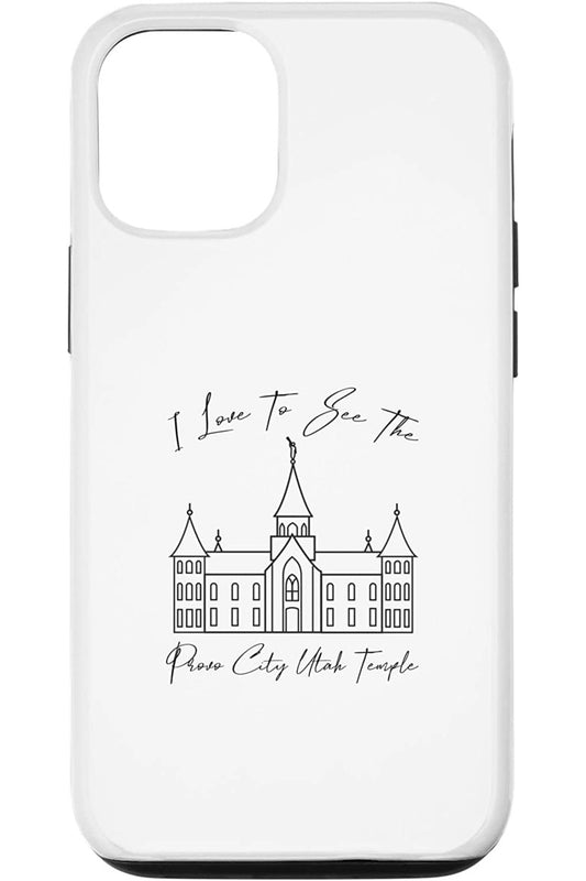 Provo City Center Utah Temple Apple iPhone Cases -  Style (English) US