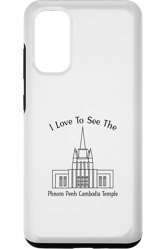 Phnom Penh Cambodia Temple Samsung Phone Cases - Happy Style (English) US