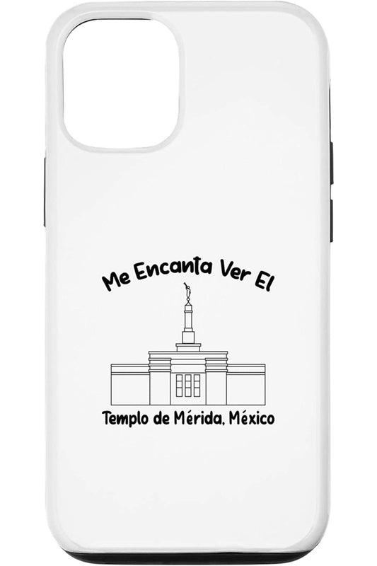 Merida Mexico Temple Apple iPhone Cases - Primary Style (Spanish) US