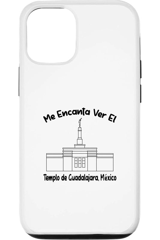 Guadalajara Mexico Temple Apple iPhone Cases - Primary Style (Spanish) US