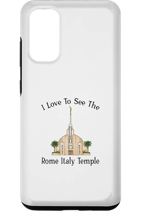 Rome Italy Temple Samsung Phone Cases -  Style (English) US