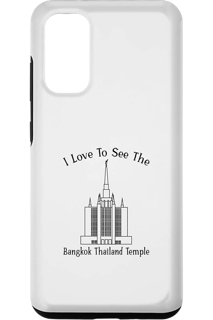 Bangkok Thailand Temple Samsung Phone Cases - Happy Style (English) US