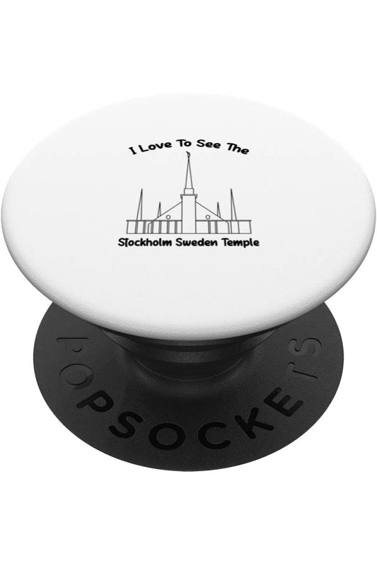Stockholm Sweden Temple PopSockets Grip - Primary Style (English) US