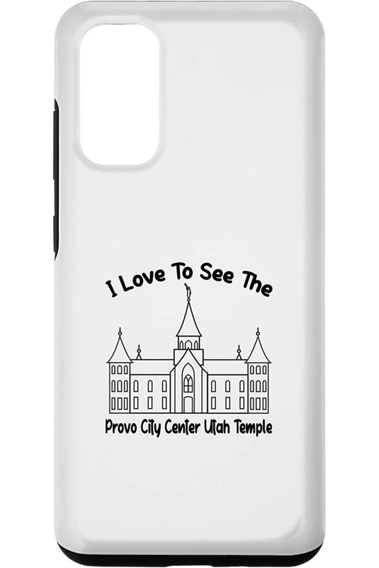 Provo City Center Utah Temple Samsung Phone Cases - Primary Style (English) US
