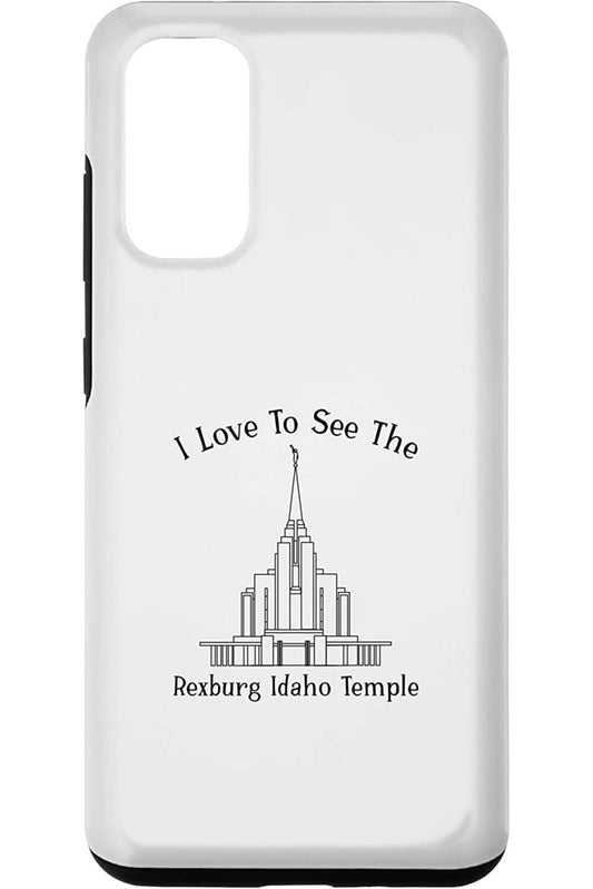 Rexburg Idaho Temple Samsung Phone Cases - Happy Style (English) US