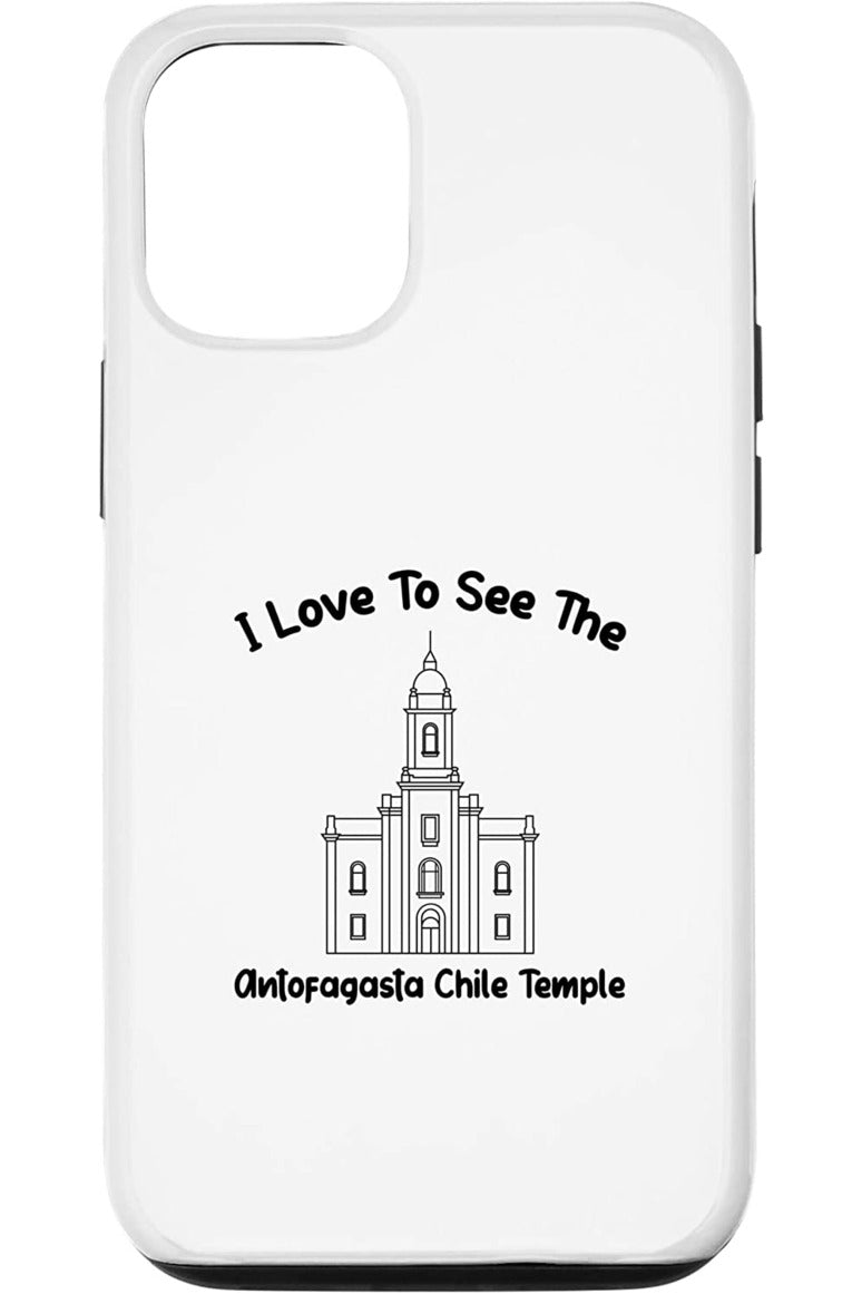 Antofagasta Chile Temple Apple iPhone Cases - Primary Style (English) US